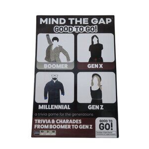 Mind the Gap Trivia Game - Good to Go Version NIB